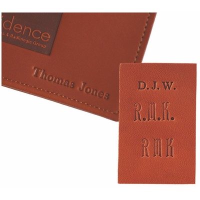 Debossed Personalization